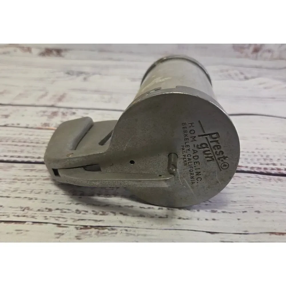 Vintage Presto Gun Cookie Press Cake Decorator Hon Sade Inc Berkeley CA